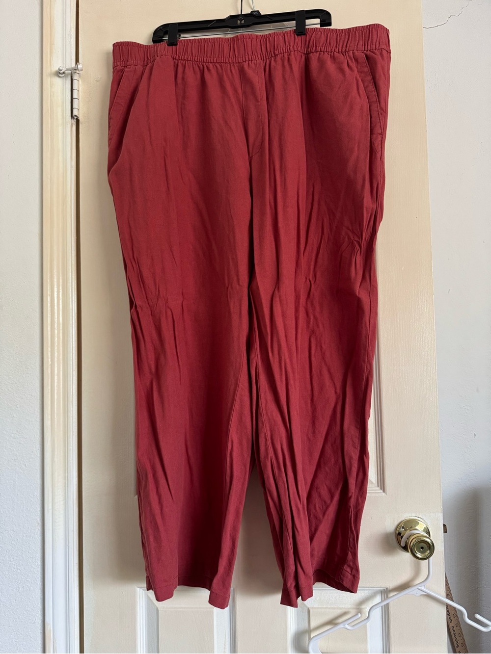 Women’s Old Navy Elastic Waist with internal tie Linen pants